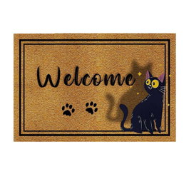 Conceptum Felpudo Confus Chat Multicolor 40 x 60 cm